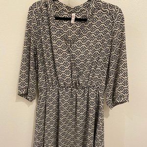 Patterned Xhiliration Dress